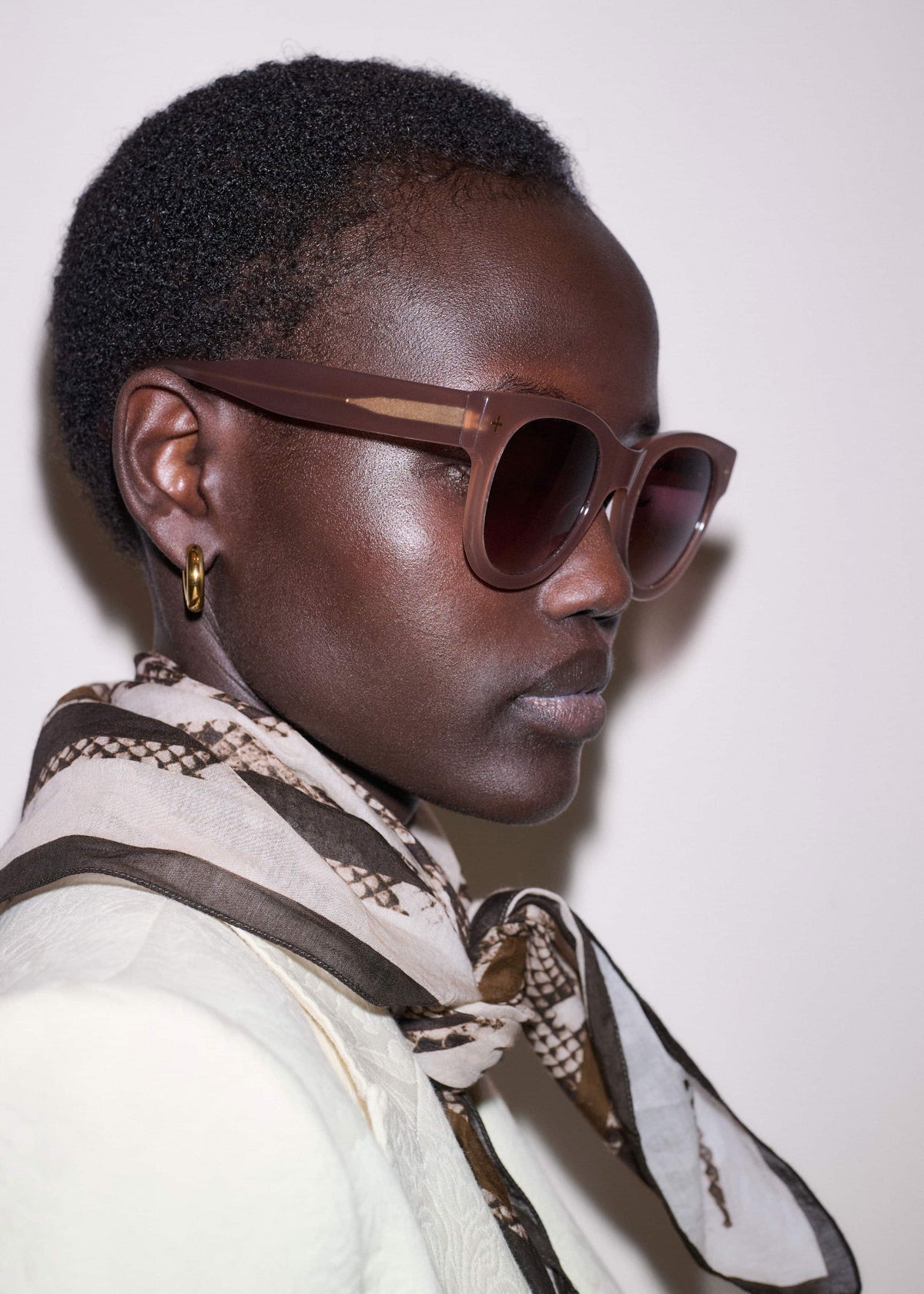 Nude D Frame Sunglasses | ME+EM