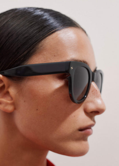 Black D Frame Sunglasses | ME+EM