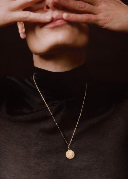 Gold Medium Leone Necklace | ME+EM