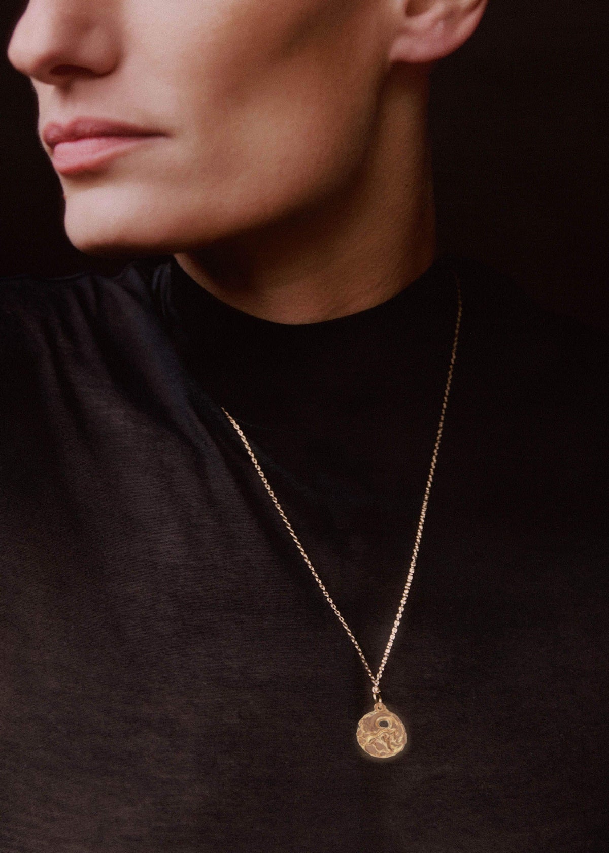 Gold Taurus Necklace | ME+EM